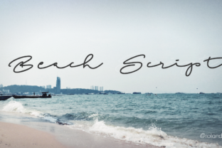 Beach Script: A Creative Tool for Digital Expression