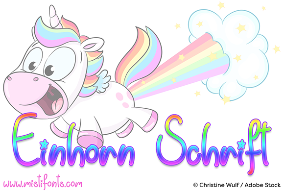 Einhorn Schrift: A Unique Typographic Choice