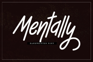 Mentally: A Bold, Expressive Typeface
