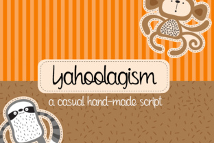 Yahoolagism: A Bold, Handwritten Font for Creative Expression